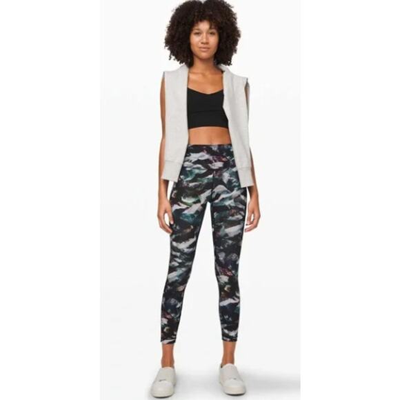 lululemon athletica Pants - Lululemon Wunder Under High-Rise Leggings | Glacier Camo Starlight  |Luxtreme